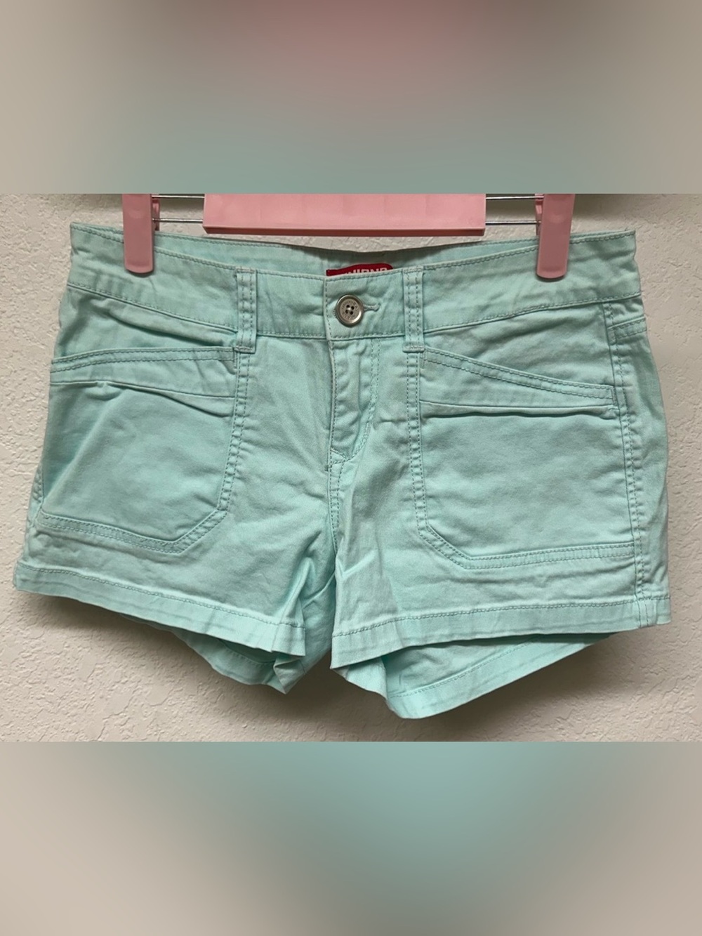 Unionbay Juniors Mint Green Delaney Shorts EUC